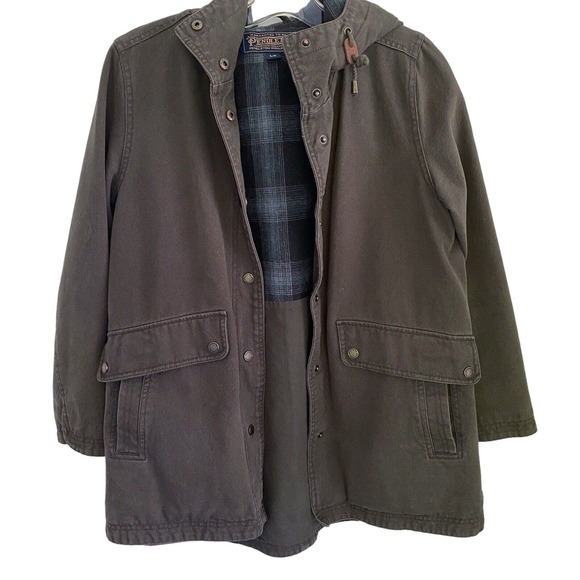 Pendleton Women's Dry Goods Barn Coat Jacket  Size S/P Olive Green - Picture 4 of 11